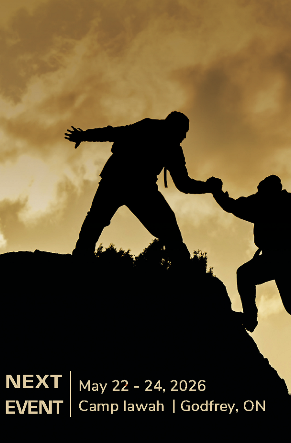 Man helping another man
